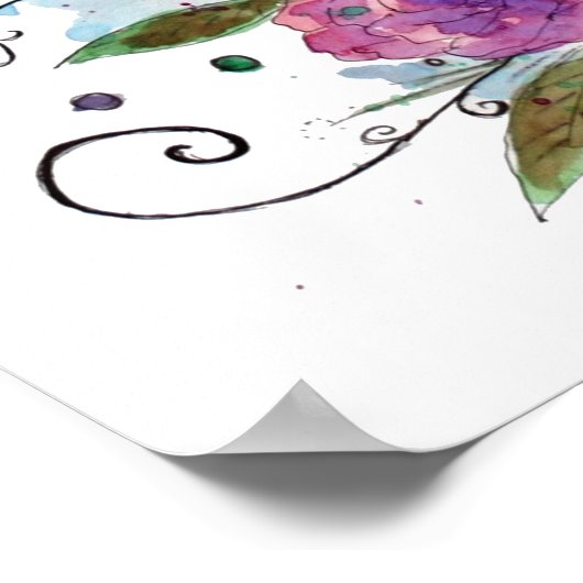 Young Hippie God Poster (Hoek)