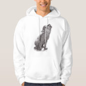Young Howling Dog Hoodie (Voorkant)