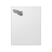 Young Howling Wolf Notitieblok (Linkerzijde)