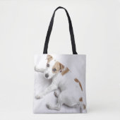 Young Jack Russell Terrier Tote Bag (Voorkant)