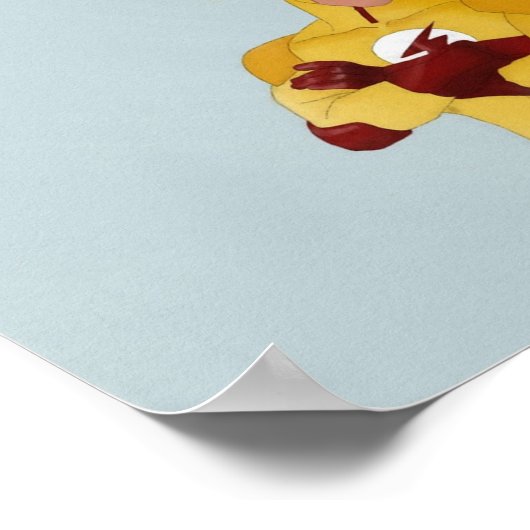 Young Justice Wally West Poster (Hoek)