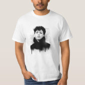Young Kamala Harris Graffiti Art T-shirt (Voorkant)
