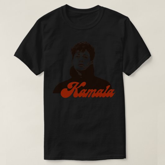 Young Kamala Retro Style Design T-shirt (Design voorkant)
