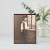 Young Lady Briefkaart (Staand voorkant)