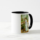 Young Lady in a Conservatory Mok (Voorkant rechts)