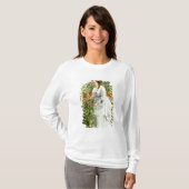 Young Lady in a Conservatory T-shirt (Voorkant volledig)