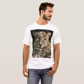 Young Leopard Cub Art Gifts T-shirt (Voorkant volledig)