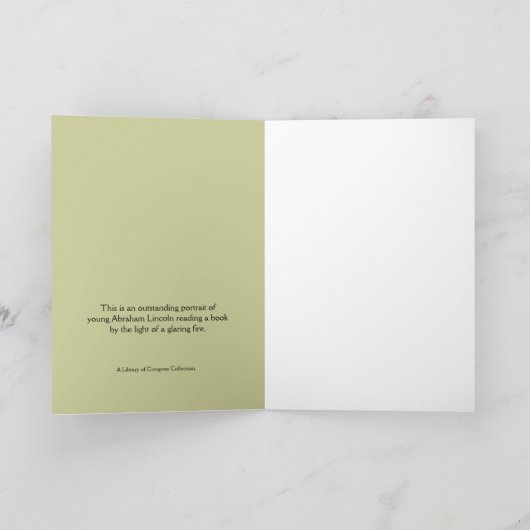 Young Lincoln Kaart (Binnen)