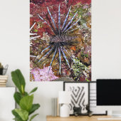 Young Lionfish Poster (Thuiskantoor)