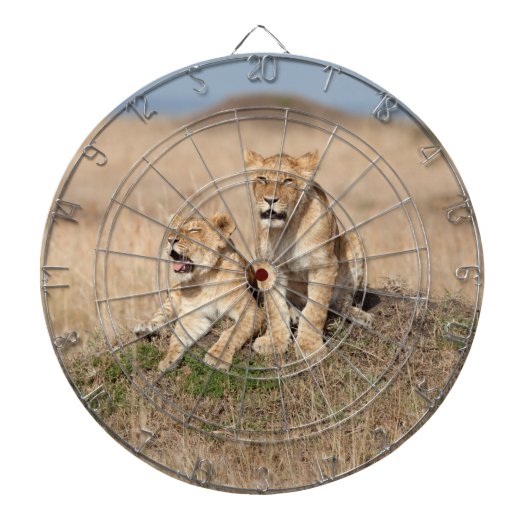 Young Lions Dartbord (Voorkant)