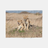 Young Lions Fleece Deken (Voorkant (Horizontaal))
