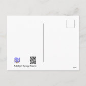 Young Long-eared Owl DIY Briefkaart (Achterkant)