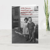 Young Love Feestdagen Kaart (Voorkant)