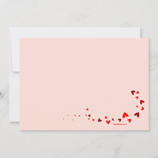 Young Love Rehearsal Dinner Party Uitnodiging (Achterkant)