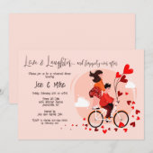 Young Love Rehearsal Dinner Party Uitnodiging (Voorkant / Achterkant)