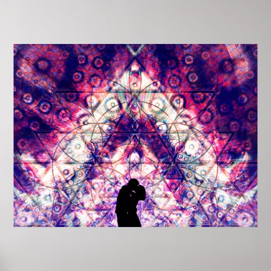 "Young Love" — Visionary Art Poster (Voorkant)