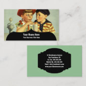 Young Lovers Illustration Visitekaartje (Voorkant / Achterkant)