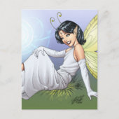 Young Magical Elf Fairy van Al Rio Briefkaart (Voorkant)