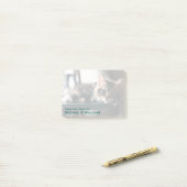 Young Male Tabby Cat 2 Post-it® Notes (Op bureau)
