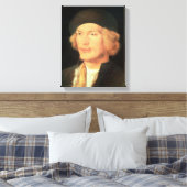Young Man, 1507 Canvas Afdruk (Insitu (Slaapkamer))
