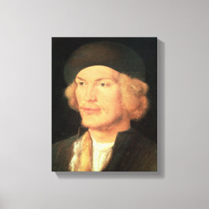 Young Man, 1507 Canvas Afdruk