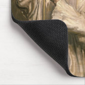 Young Man Holding a Cross Muismat (Hoek)