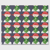 Young Man met Weed Bouquet Personalized Cadeaupapier (Vlak)