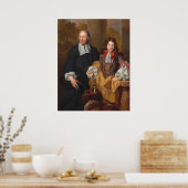 Young Man Tutor - Nicolas de Largillierre Fine Art Poster (Keuken)
