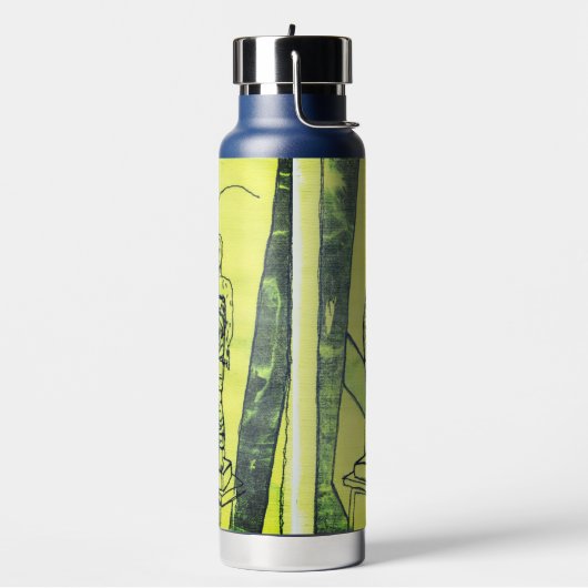 Young man waterfles (Links)