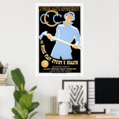 Young Mans Opportunity 1941 WPA Poster (Thuiskantoor)