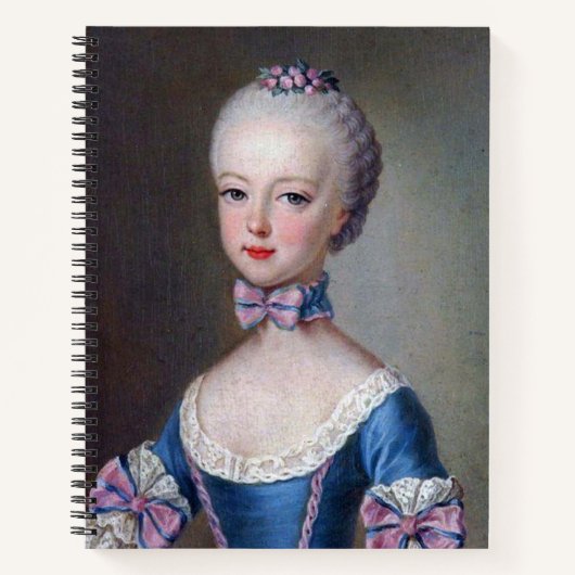 Young Marie Antoinette Notitieboek (Voorkant)