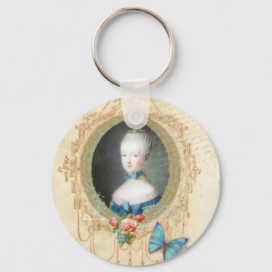 Young Marie Antoinette  Sleutelhanger (Voorkant)