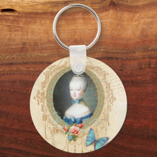 Young Marie Antoinette  Sleutelhanger (Voorkant)