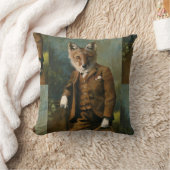 Young Master Fox Throw Cushion Kussen (Deken)