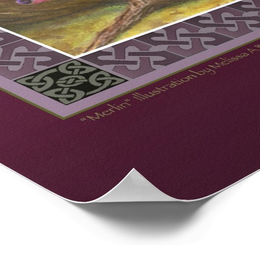 Young Merlin RPG Art Poster (Hoek)