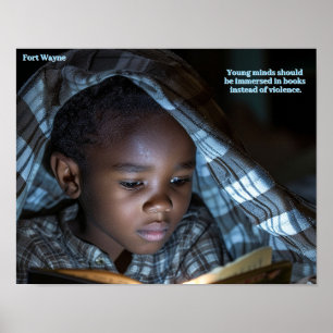 Young Minds Fort Wayne Poster (Pas het aan!)