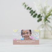 Young Model, Modelleraar, modelagent Visitekaartje (Staand voorkant)