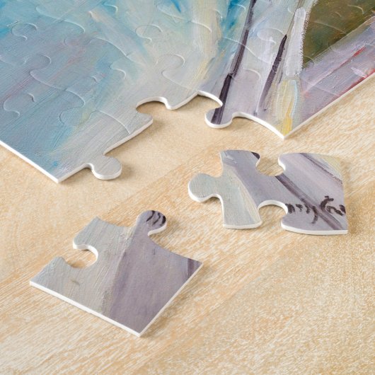 Young Moeder Sewing, Mary Cassatt Legpuzzel (Zijkant)