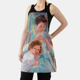 Young Moeder Sewing, Mary Cassatt Schort