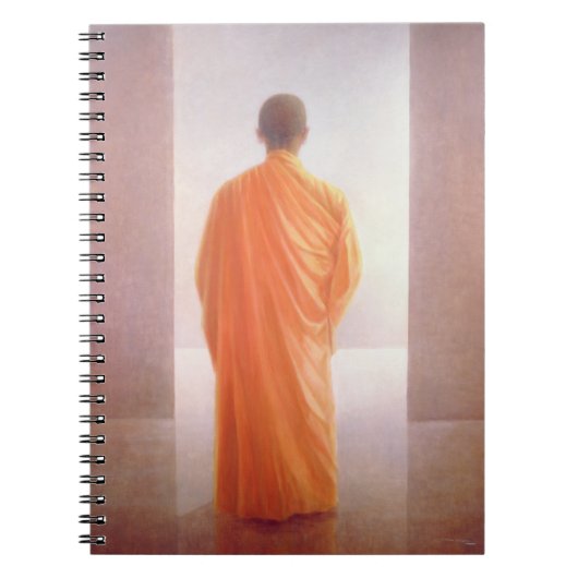 Young Monk back uitzicht Vietnam Notitieboek (Voorkant)