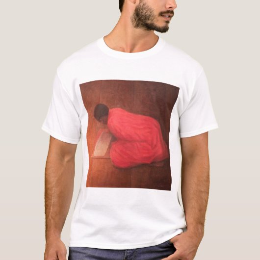 Young Monk in Class T-shirt (Voorkant)