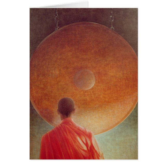 Young Monk met Gong (Voorkant)