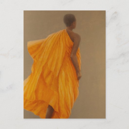 Young Monk Sri Lanka 2010 Briefkaart (Voorkant)