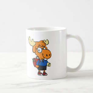Young Moose met rugzak   Achterkleur kiezen Koffiemok
