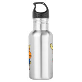 Young Moose met rugzak | Achterkleur kiezen Waterfles (Achterkant)