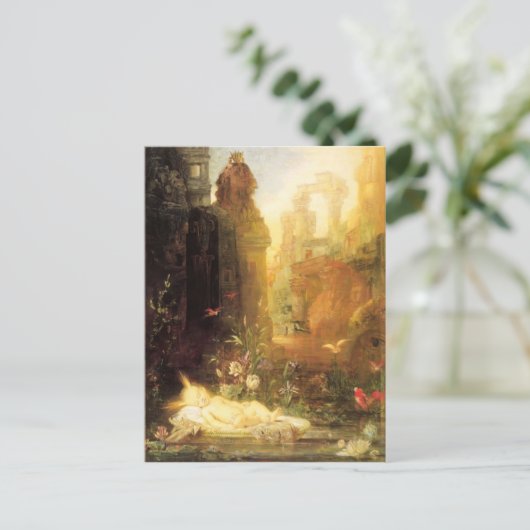 Young Moses van Gustave Moreau Briefkaart (Staand voorkant)