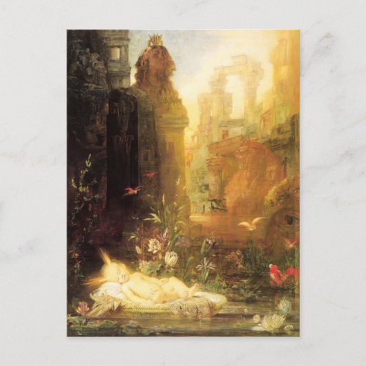 Young Moses van Gustave Moreau Briefkaart (Voorkant)