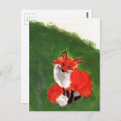 Young Mr Fox Briefkaart (Voorkant / Achterkant)