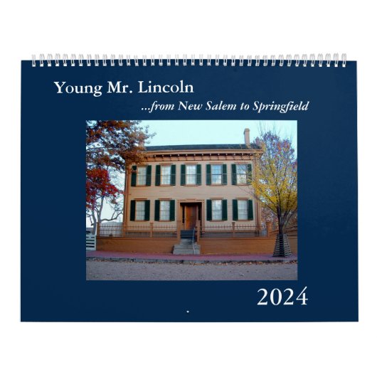 Young Mr Lincoln-New Salem aan Springfield Calend Kalender (Hoes)