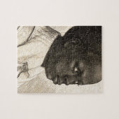 Young Negro van Wenceslaus Hollar Legpuzzel (Horizontaal)